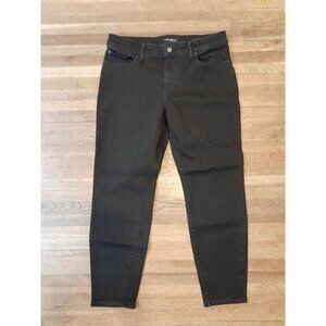 Lucky Brand Lizzie Low-Rise Skinny Jeans Black Size 10/30A